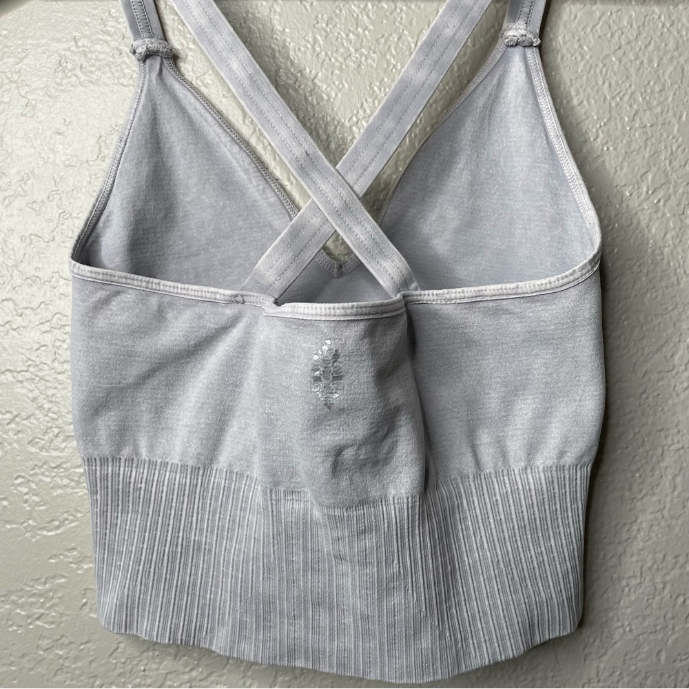 FP Movement Free People Good Karma Crop Top Tank Sports Bra Workout - Picture 6 of 8